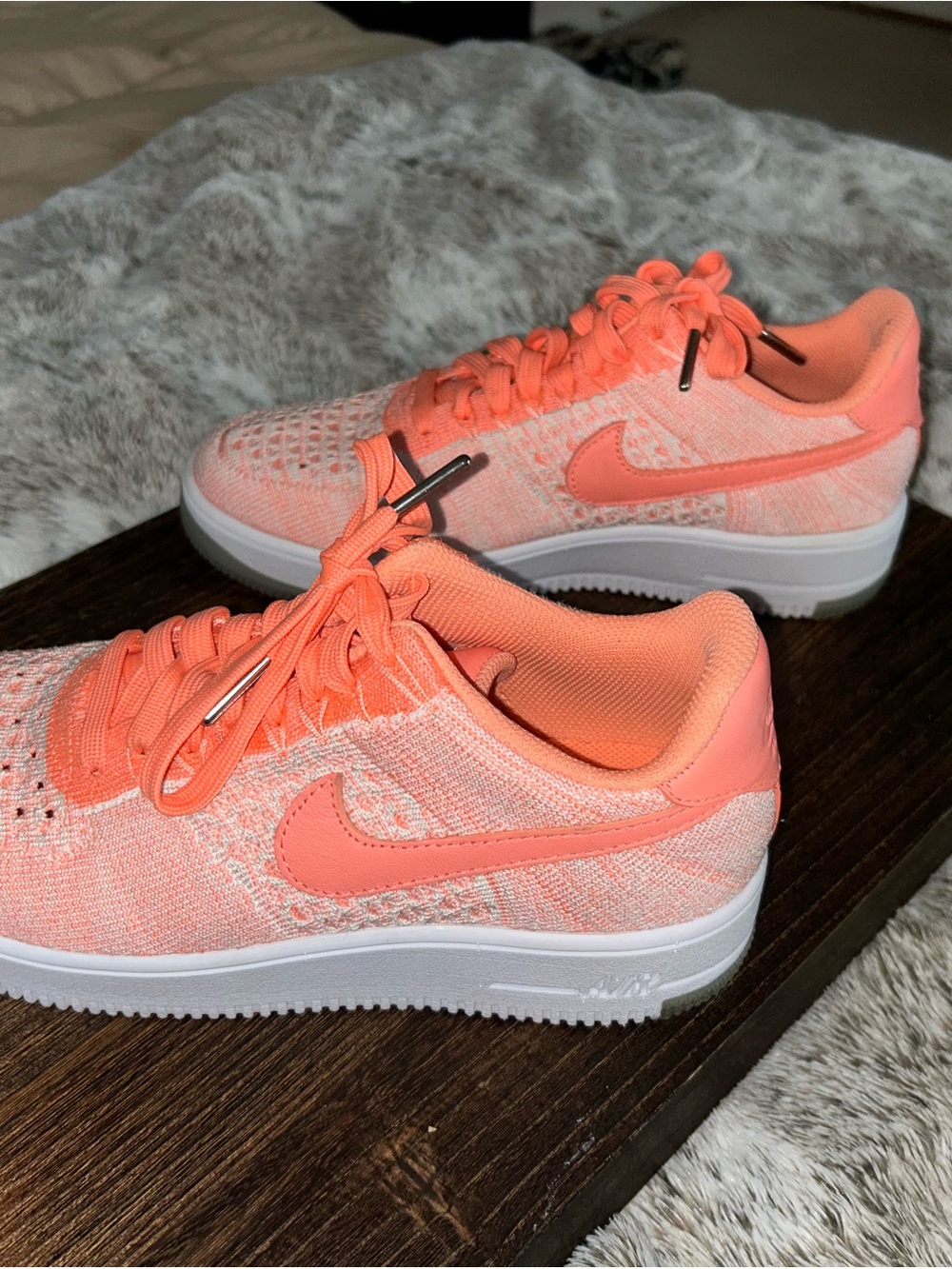 Limited Edition Nike Women’s Low-Top Lace-Up Sneakers in Coral Pink